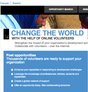 Online Volunteers Complete Tasks for Global Non Governmental Organizations