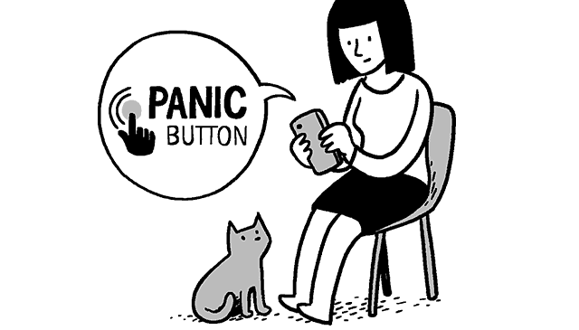 Panic Button, courtesy of panicbutton.io