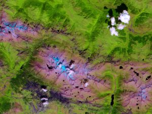 Photo from NASA of Central Pyrenees
