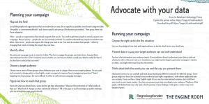 Tips to plan and run a forest advocacy campaign