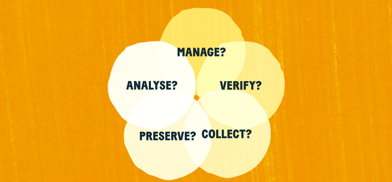  manage analyse verify collect.