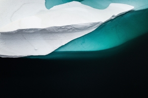 Iceberg from above.