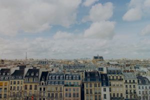 Paris skyline.